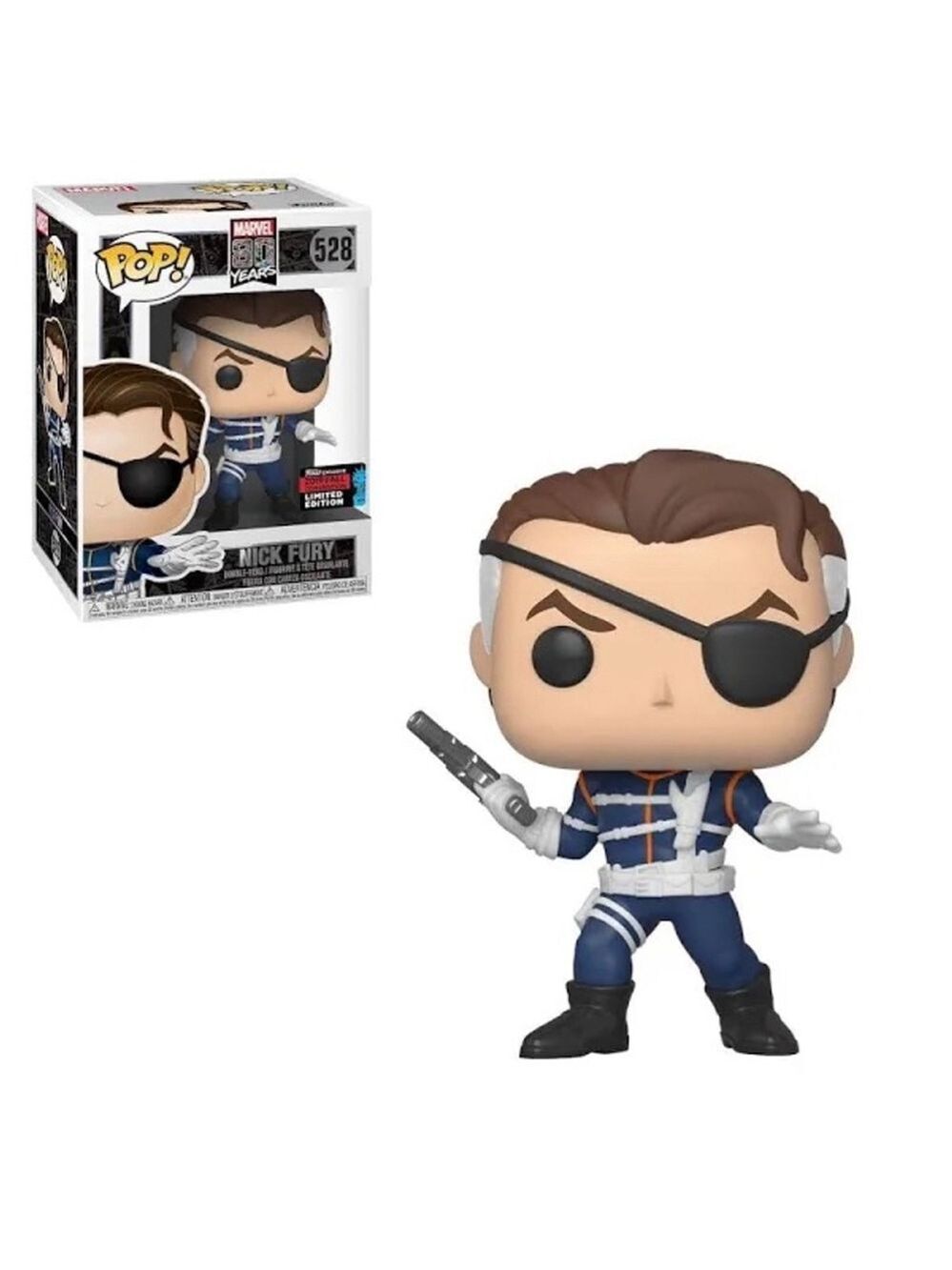 Funko Pop Marvel Nick Fury 80th Anniversary #528